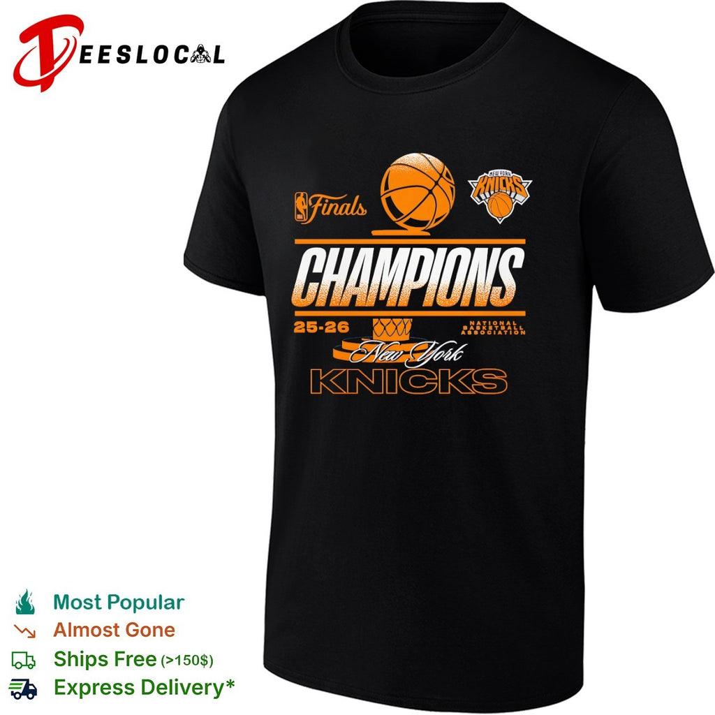 New York Knicks 2025 2026 Finals Champions National Basketball Association team shirt