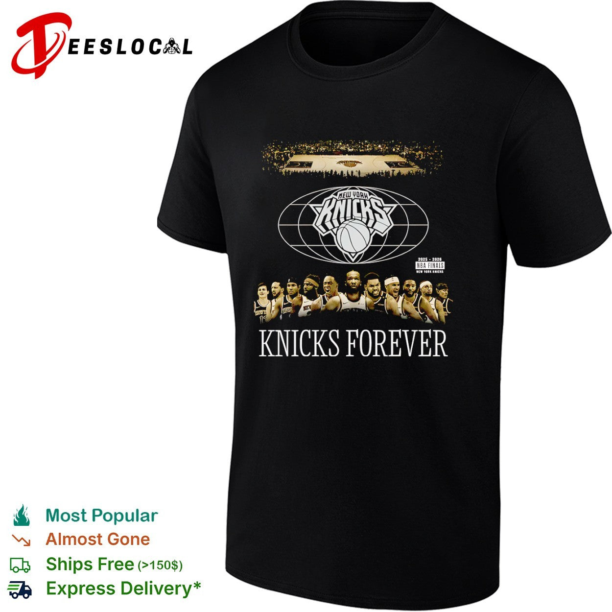 New York Knicks 2025 2026 NBA Finals Knicks Forever shirt