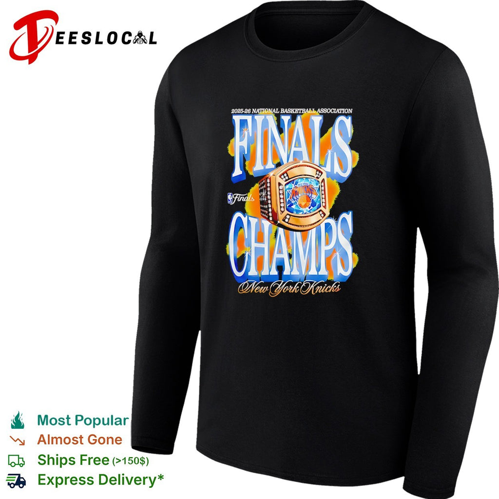 New York Knicks 2025 26 National Basketball Association Finals Champs shirt
