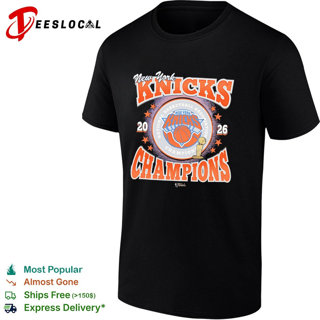 New York Knicks 2026 Champions National Basketball Association Finals Shirt