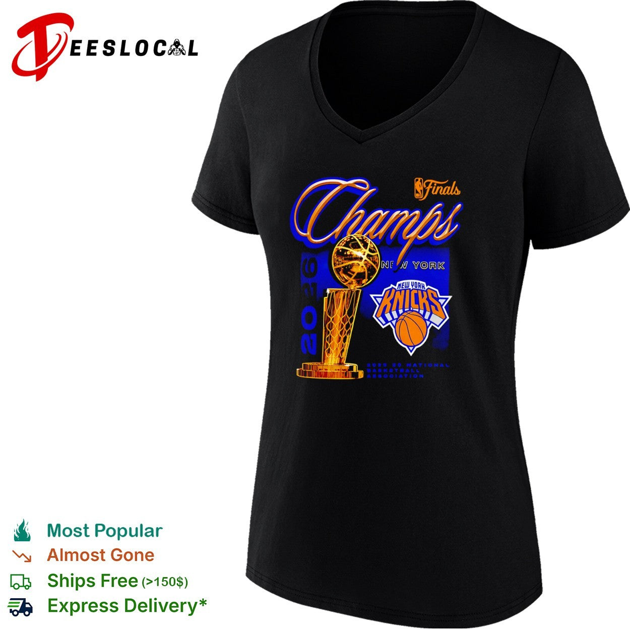 New York Knicks 2026 Champs Finals National Basketball Association shirt