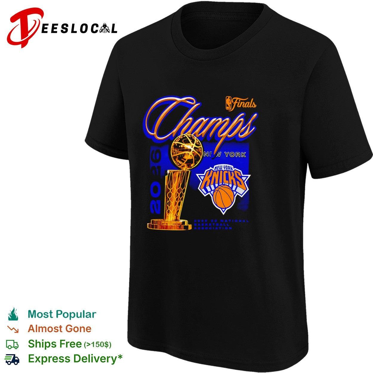 New York Knicks 2026 Champs Finals National Basketball Association shirt