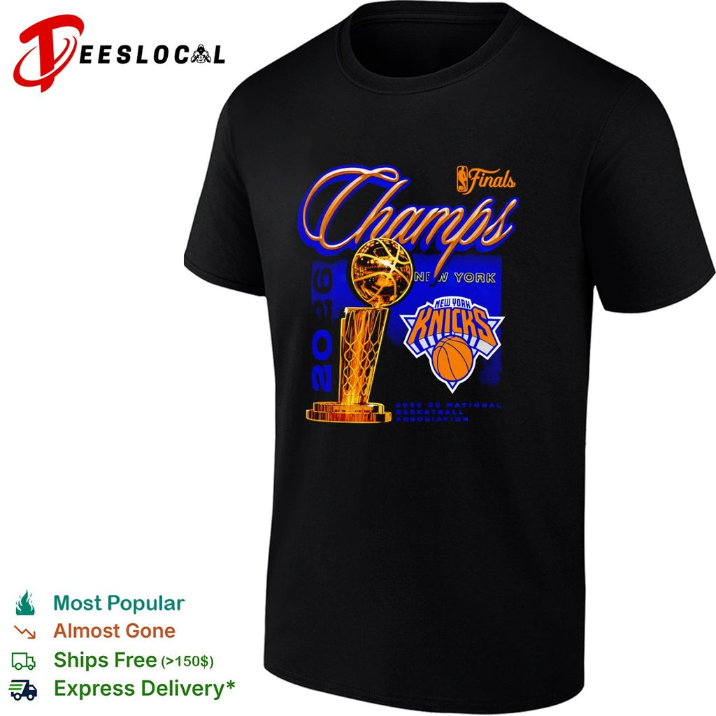 New York Knicks 2026 Champs Finals National Basketball Association shirt