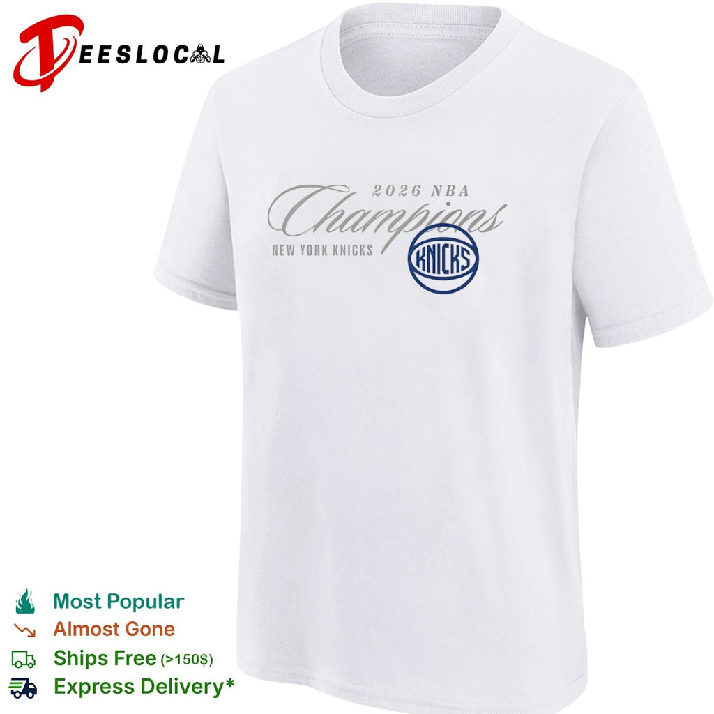 New York Knicks 2026 NBA Champions Basketball Shirt