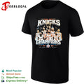New York Knicks 2026 NBA Champions team roster shirt