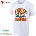 New York Knicks 2026 NBA Champions trophy shirt