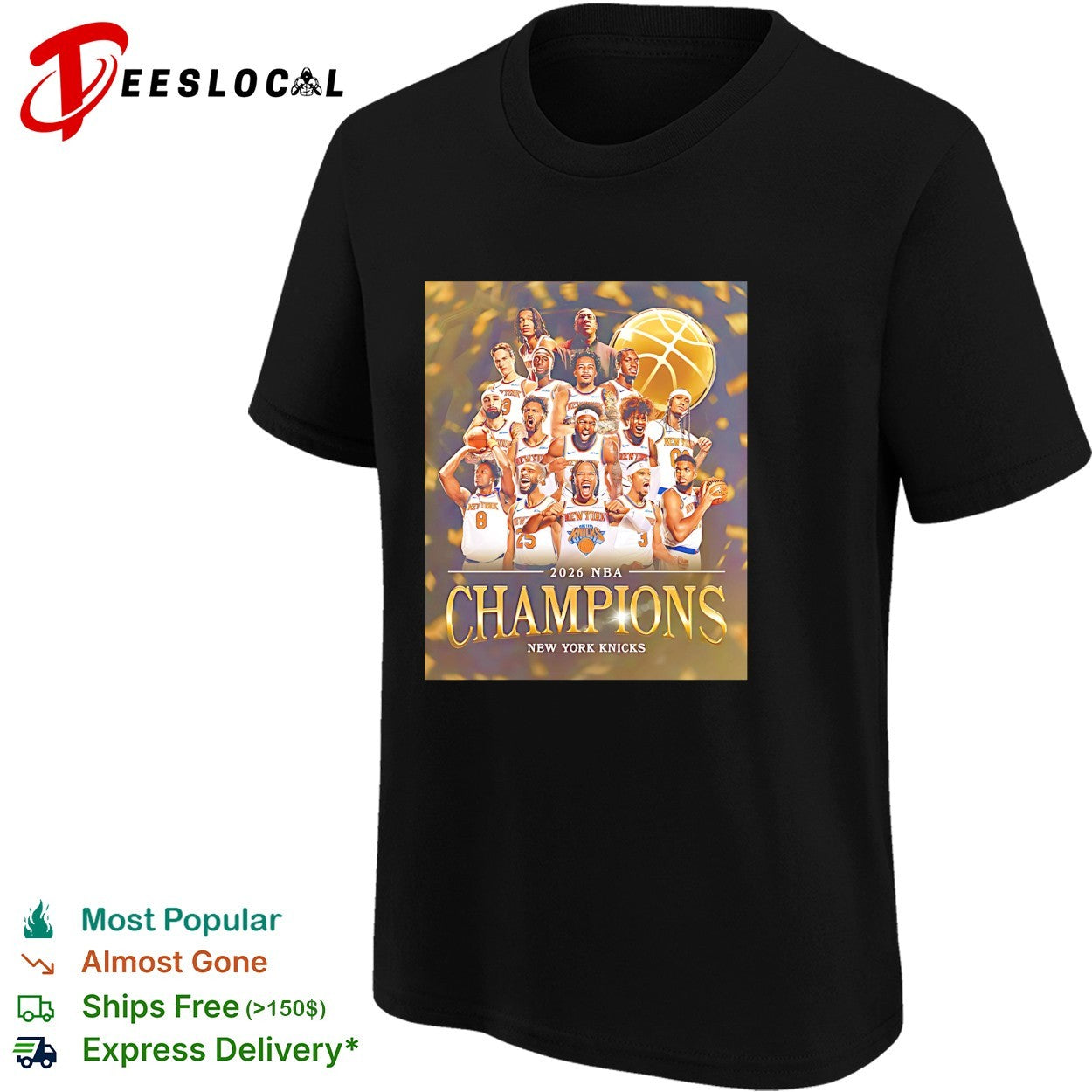 New York Knicks 2026 NBA Finals Champions Defeat San Antonio Spurs graphic shirt