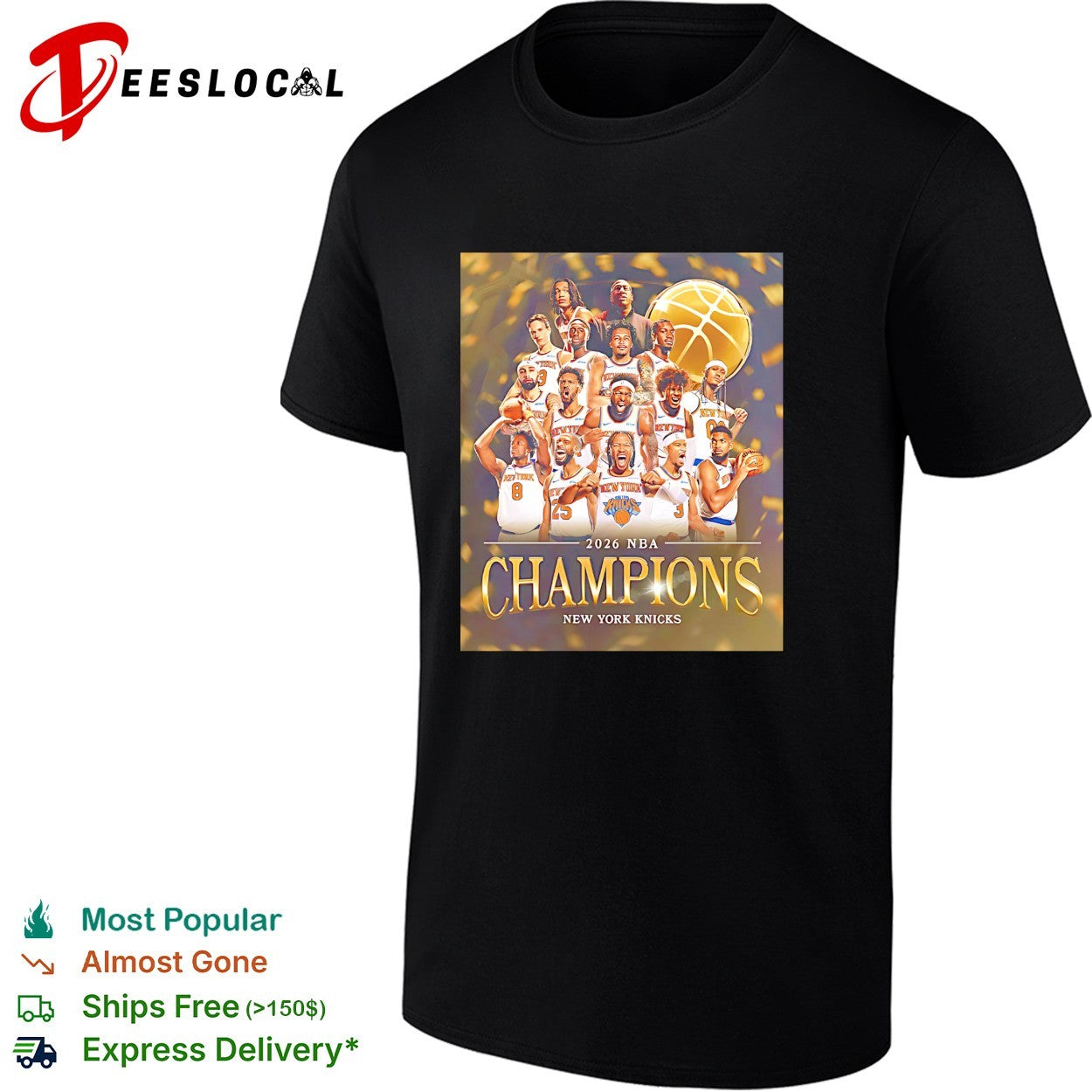 New York Knicks 2026 NBA Finals Champions Defeat San Antonio Spurs graphic shirt