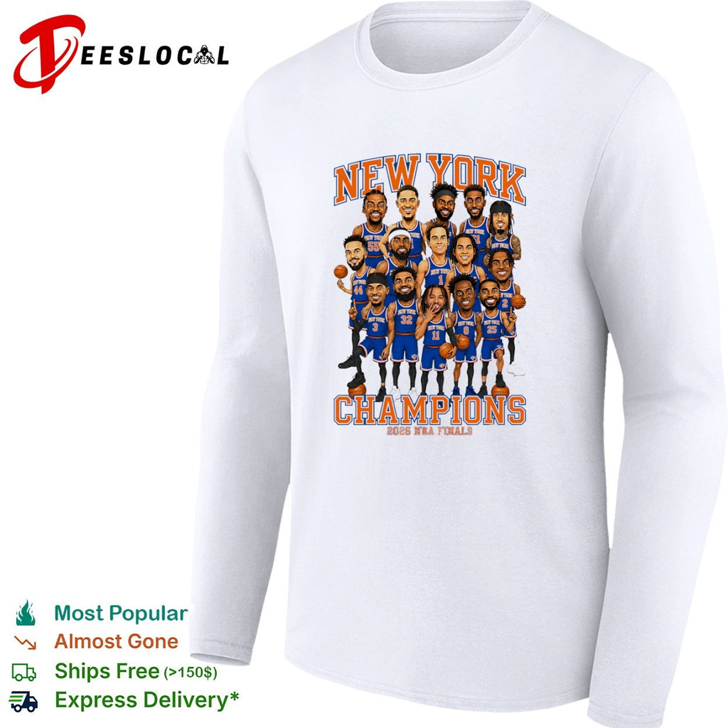 New York Knicks 2026 NBA Finals Champions shirt