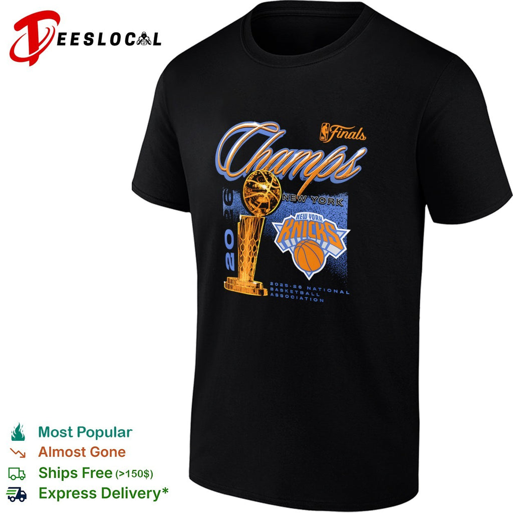 New York Knicks 2026 NBA Finals Champs National Basketball shirt