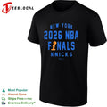New York Knicks 2026 NBA Finals trophy graphic shirt