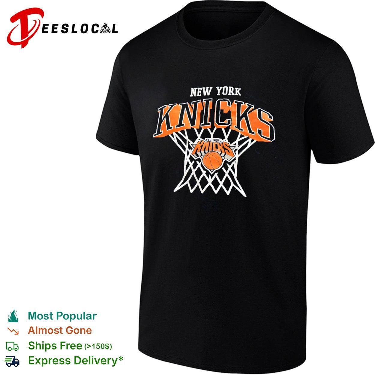 New York Knicks Basketball Logo Wordmark Team shirt
