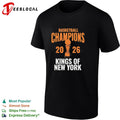 New York Knicks Basketball champions 2026 New York Kings of trophy poster shirt
