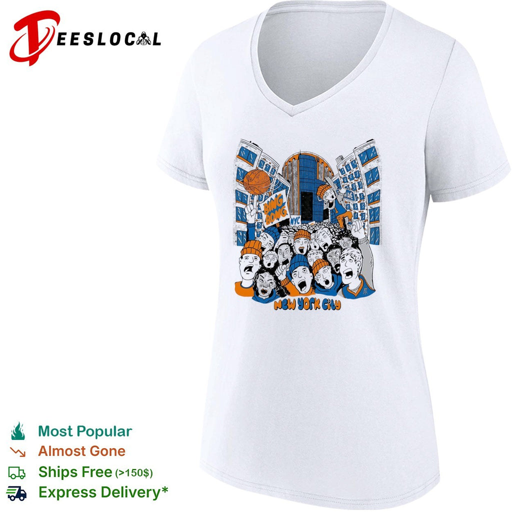New York Knicks Bing Bong NYC New York City basketball shirt