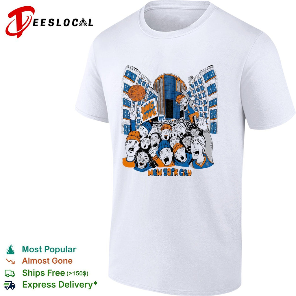 New York Knicks Bing Bong NYC New York City basketball shirt