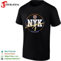 New York Knicks Champions 2026 NYK Basketball Trophy Celebration Team Logo shirt
