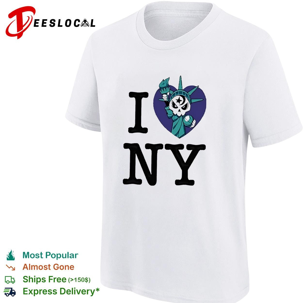 New York Knicks Champions NBA 2026 Statue Of Liberty Skull Heart shirt