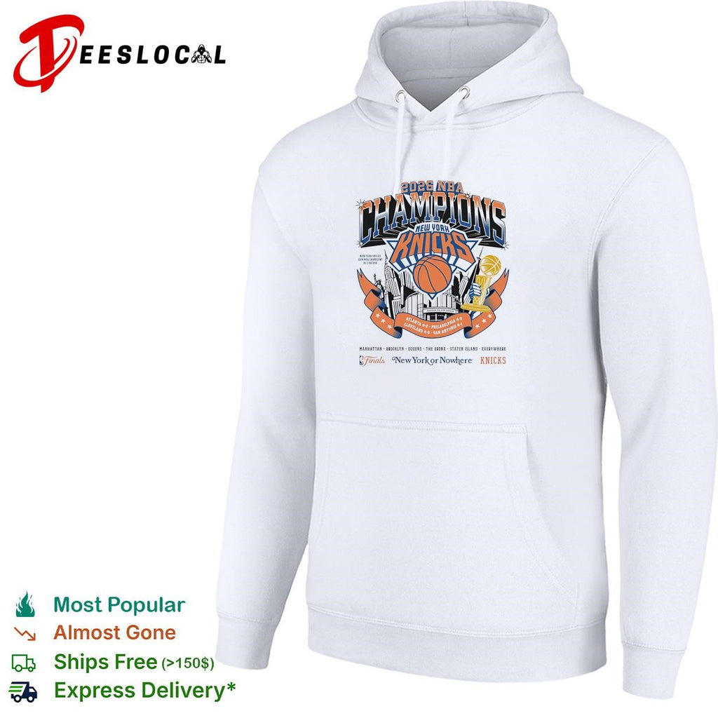New York Knicks Champions boroughs banner basketball poster shirt