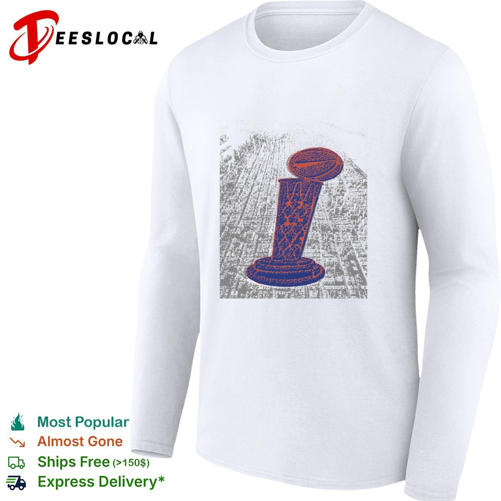 New York Knicks Championship Trophy NBA Basketball shirt