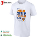 New York Knicks Eastern Conference basketball NBA Finals 2025 2026 champions shirt