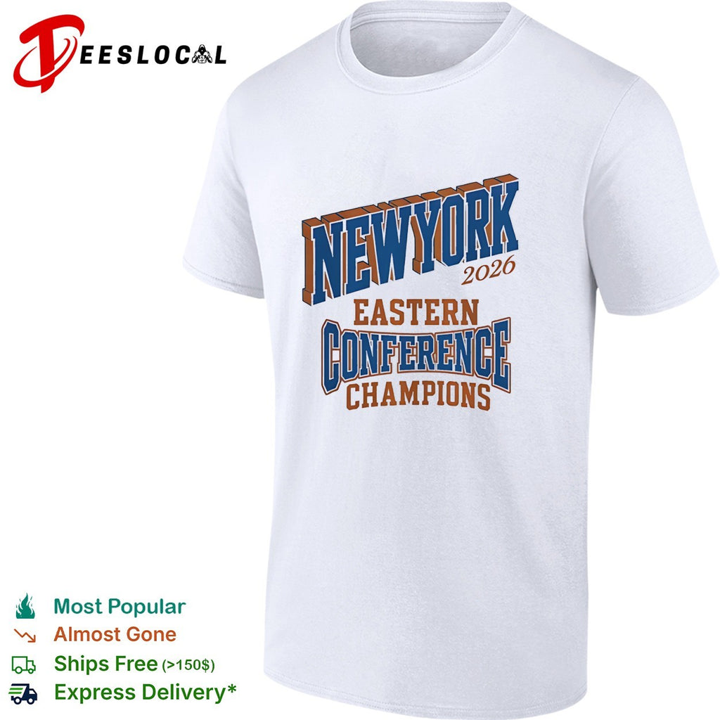 New York Knicks Eastern Conference champions 2026 vintage shirt