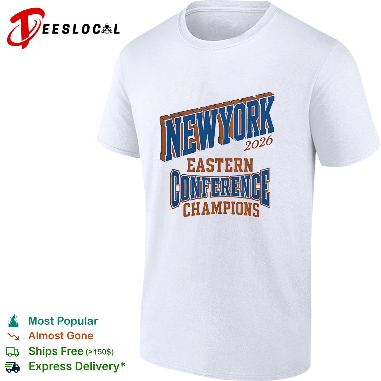 New York Knicks Eastern Conference champions 2026 vintage shirt