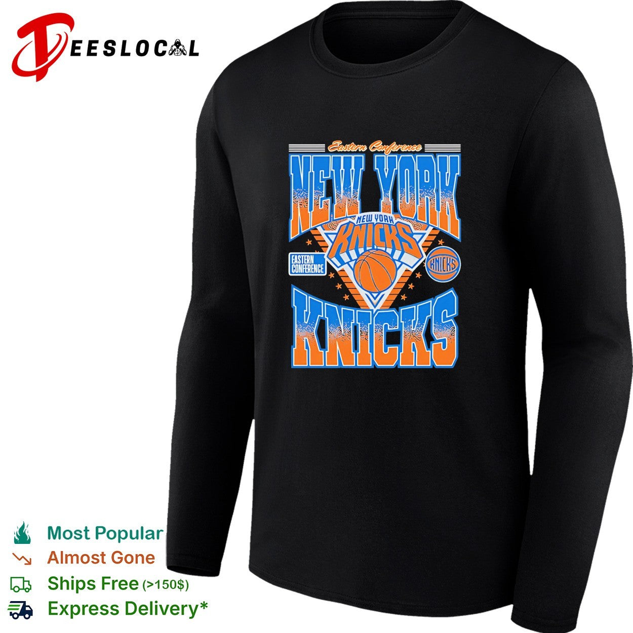 New York Knicks Eastern Conference logo basketball vintage shirt