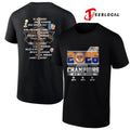 New York Knicks Finals champions graphic name roster shirt