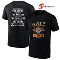 New York Knicks Finals champions grounded the Hawks swept the Cavaliers stopped the Spurs shirt