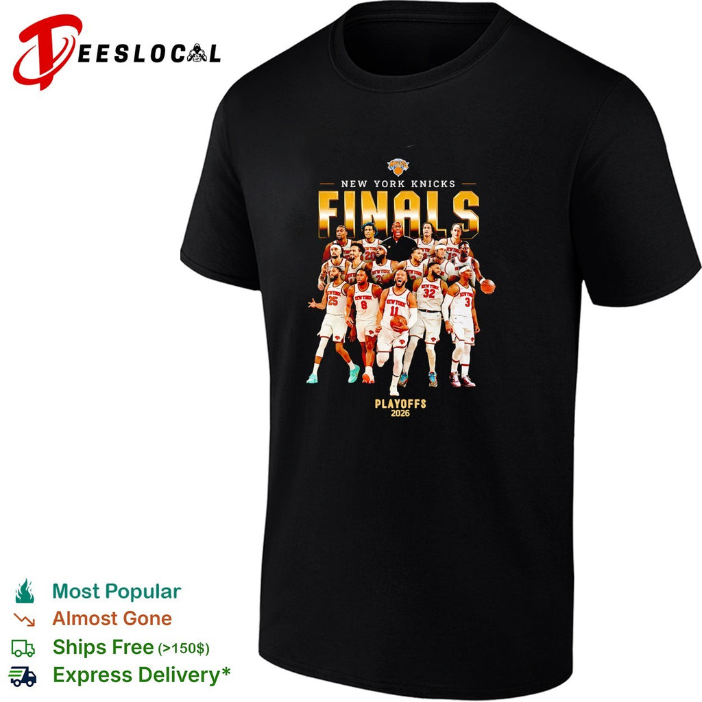 New York Knicks Finals team playoffs 2026 graphic shirt