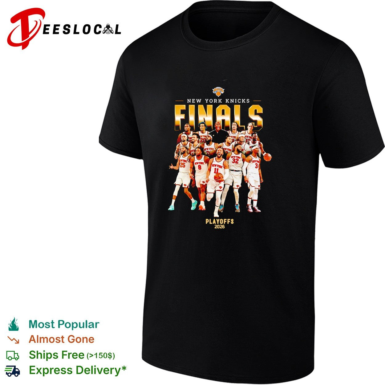 New York Knicks Finals team playoffs 2026 graphic shirt