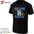 New York Knicks Grateful Dead Dancing Bear Statue of Liberty shirt