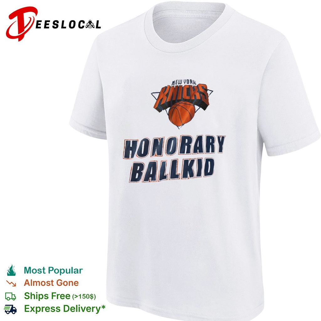 New York Knicks Honorary Ballkid shirt