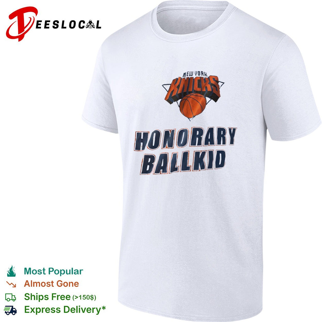 New York Knicks Honorary Ballkid shirt