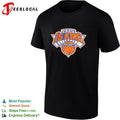 New York Knicks =Jesus is King basketball crown of thorns New York logo mashup graphic shirt