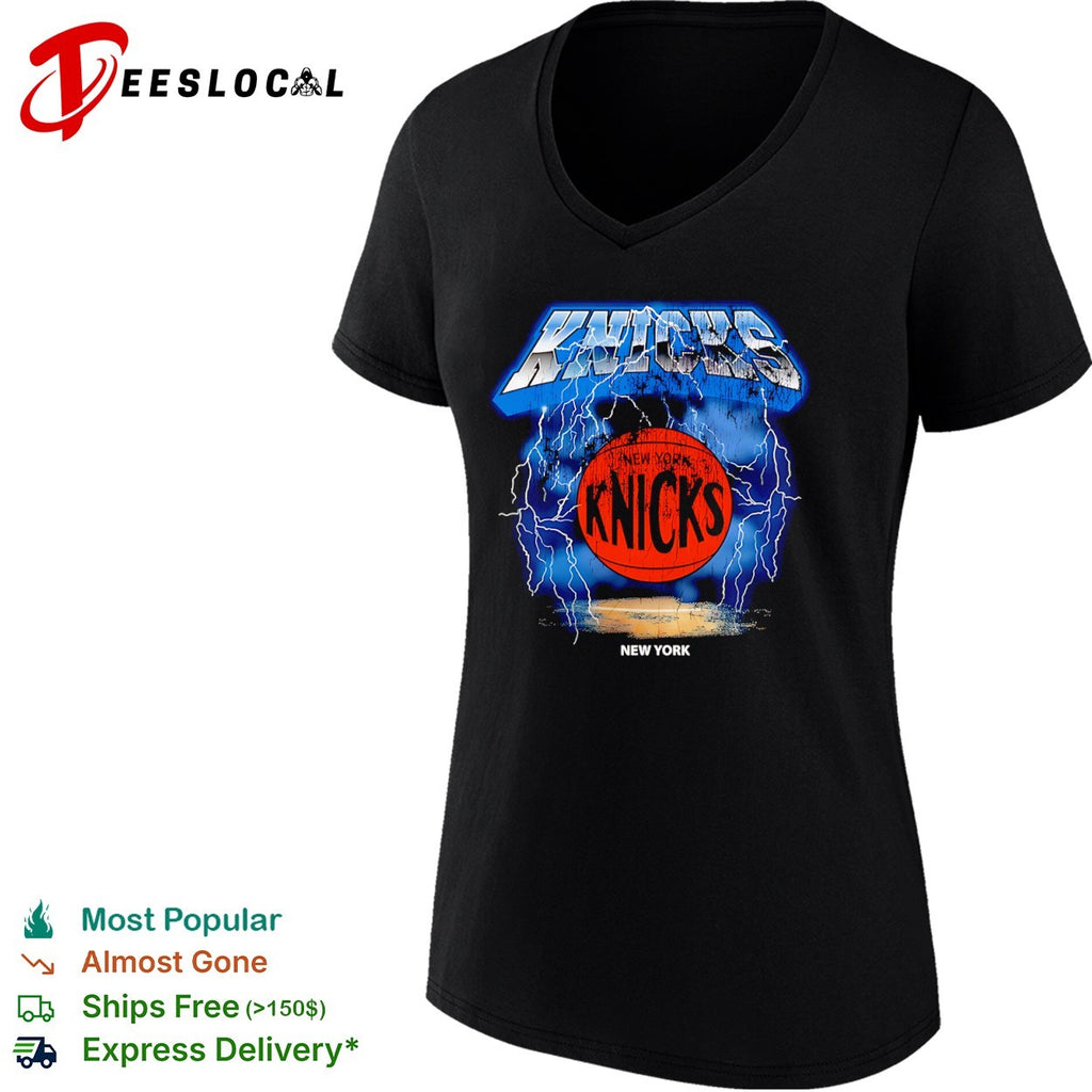 New York Knicks Lightning Basketball Team Shirt