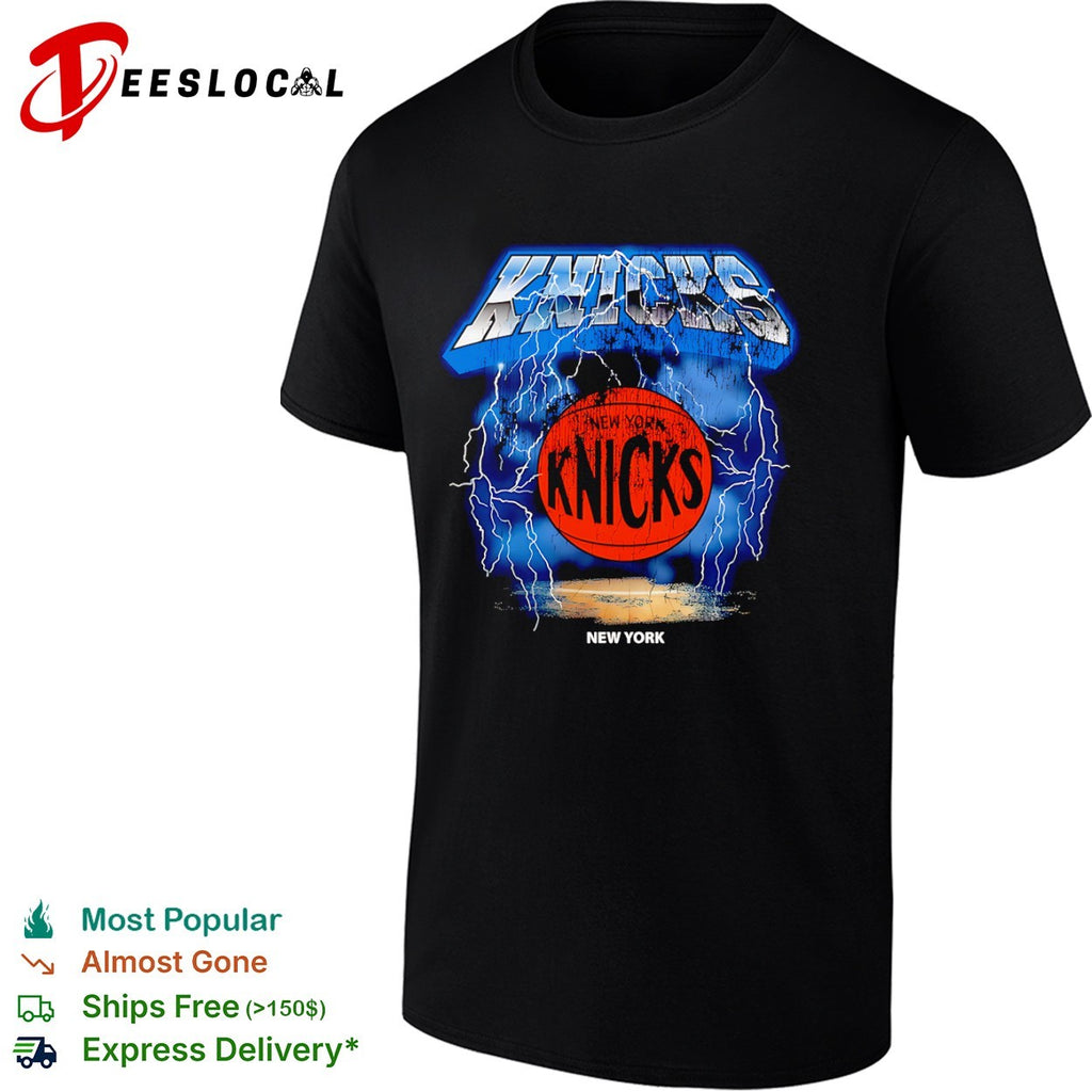 New York Knicks Lightning Basketball Team Shirt