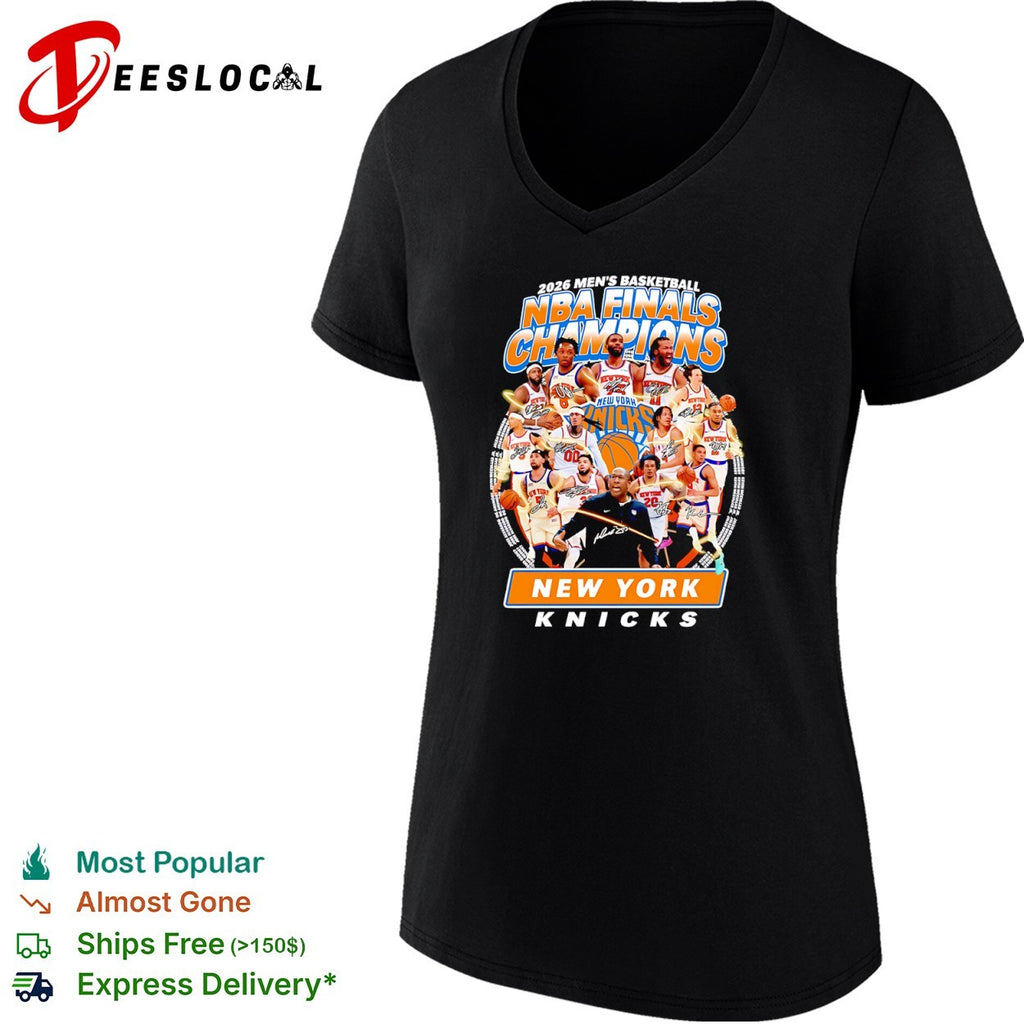 New York Knicks Men’s basketball 2026 NBA Finals shirt