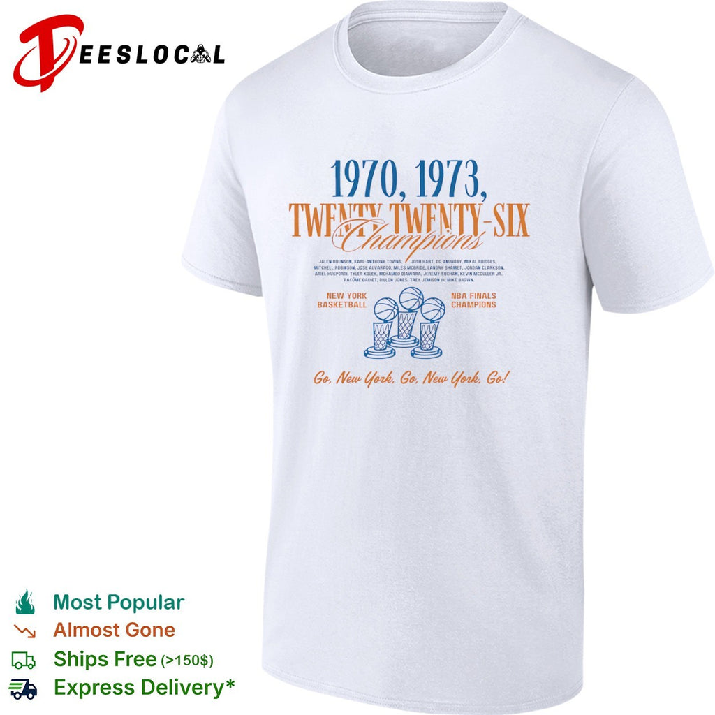 New York Knicks NBA 1970 1973 Twenty Twenty-Six shirt