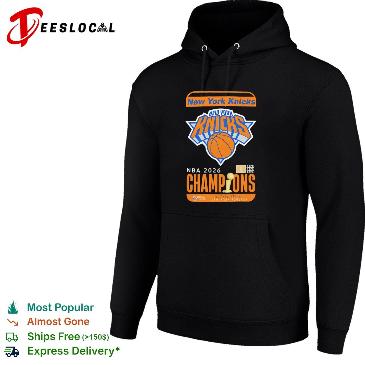 New York Knicks NBA 2026 Champions 1970 1973 2026 Always Knicks New York Forever shirt