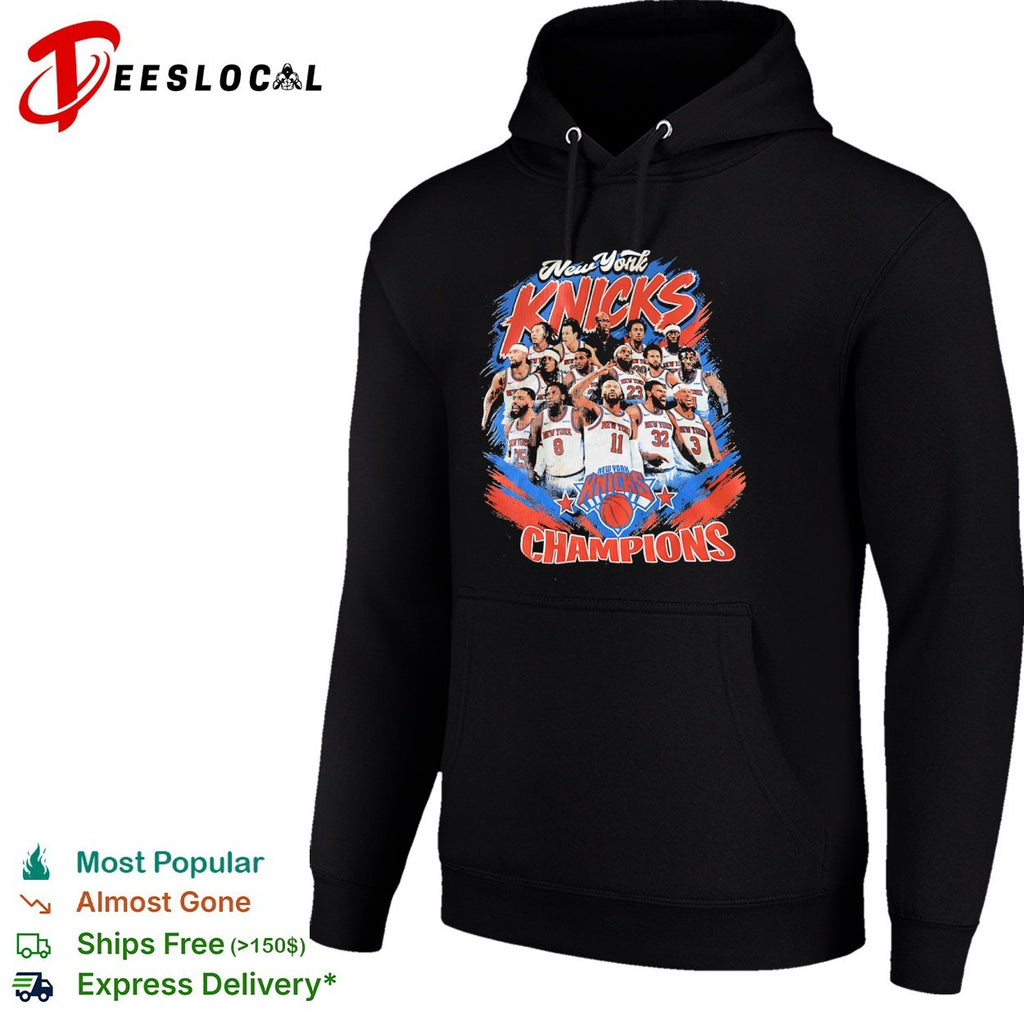 New York Knicks NBA Champions team shirt