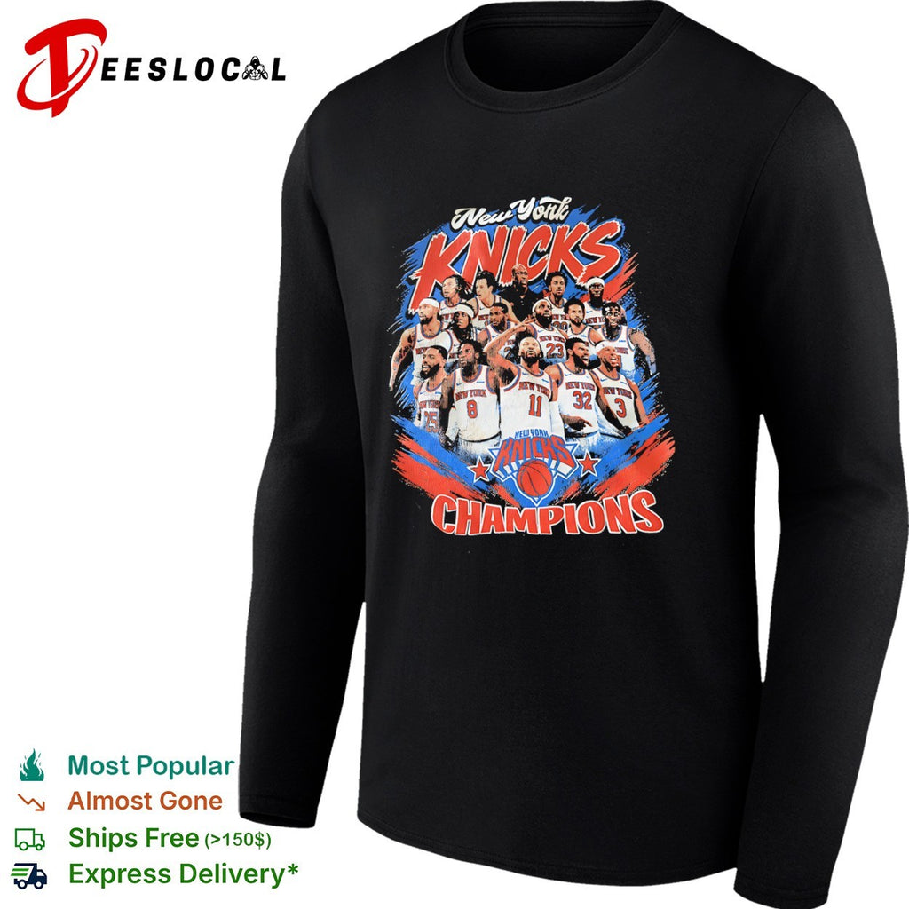 New York Knicks NBA Champions team shirt