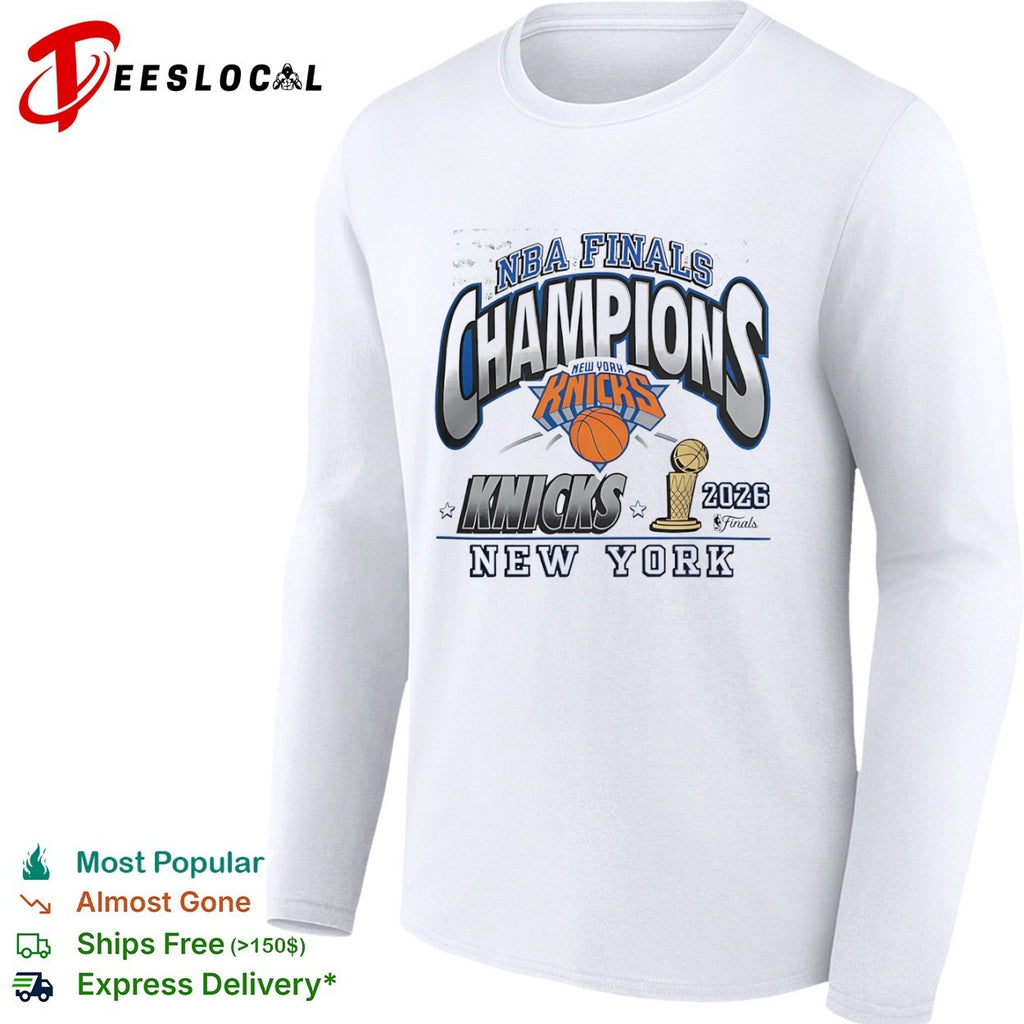 New York Knicks NBA Finals Champions 2026 Finals New York Knicks Basketball shirt