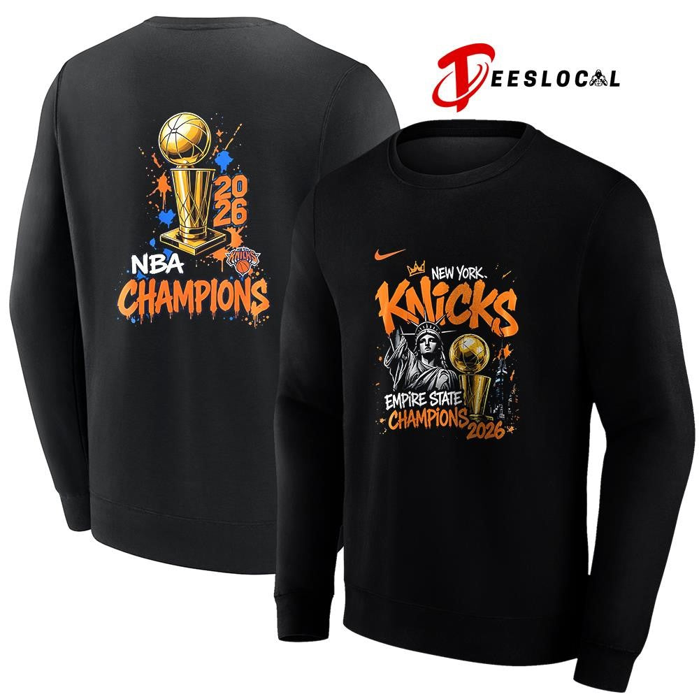 New York Knicks NBA Finals Champions Empire State champs empire state champions graphic shirt