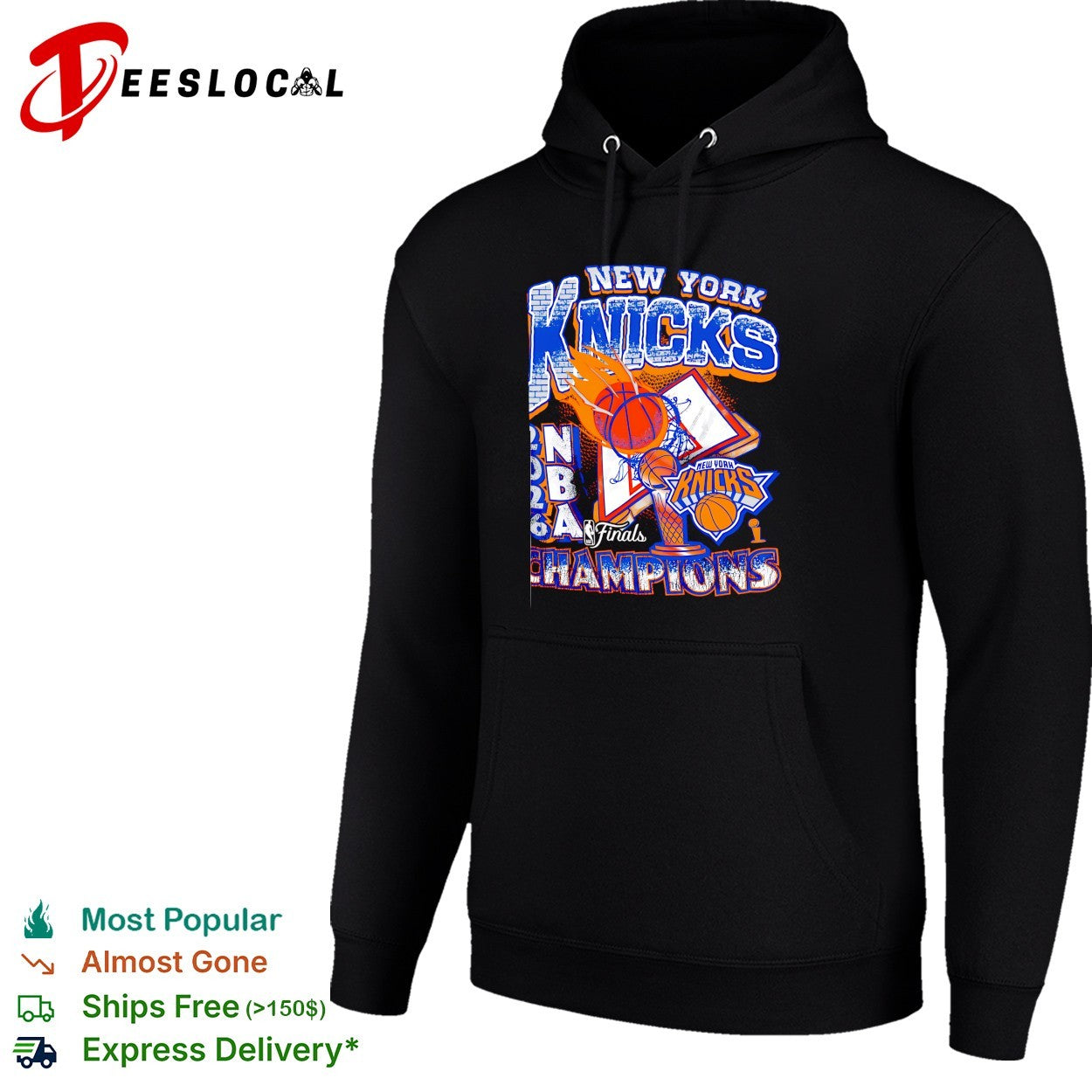 New York Knicks NBA Finals Champions grunge distressed bold art shirt