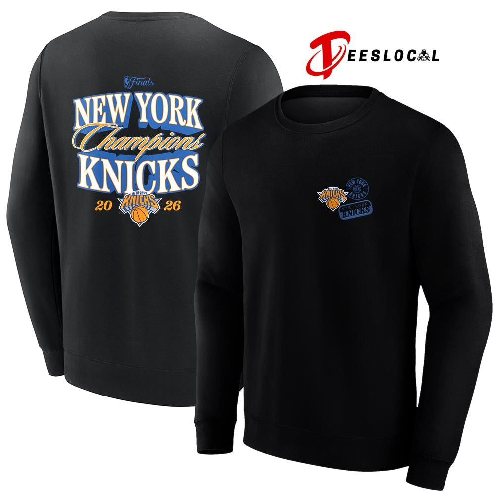 New York Knicks NBA Finals Champions legacy graphic shirt