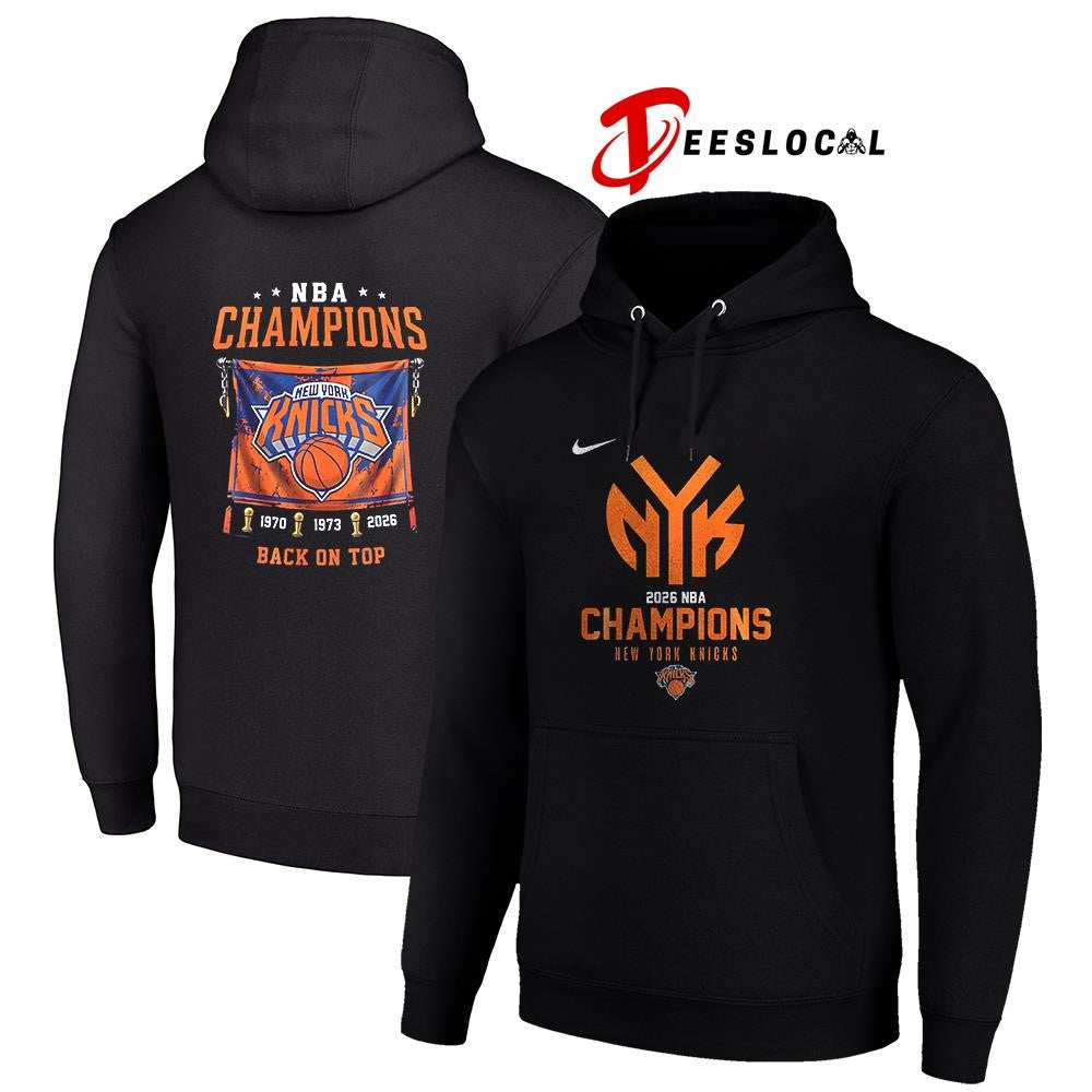 New York Knicks NBA Finals back on top graphic shirt