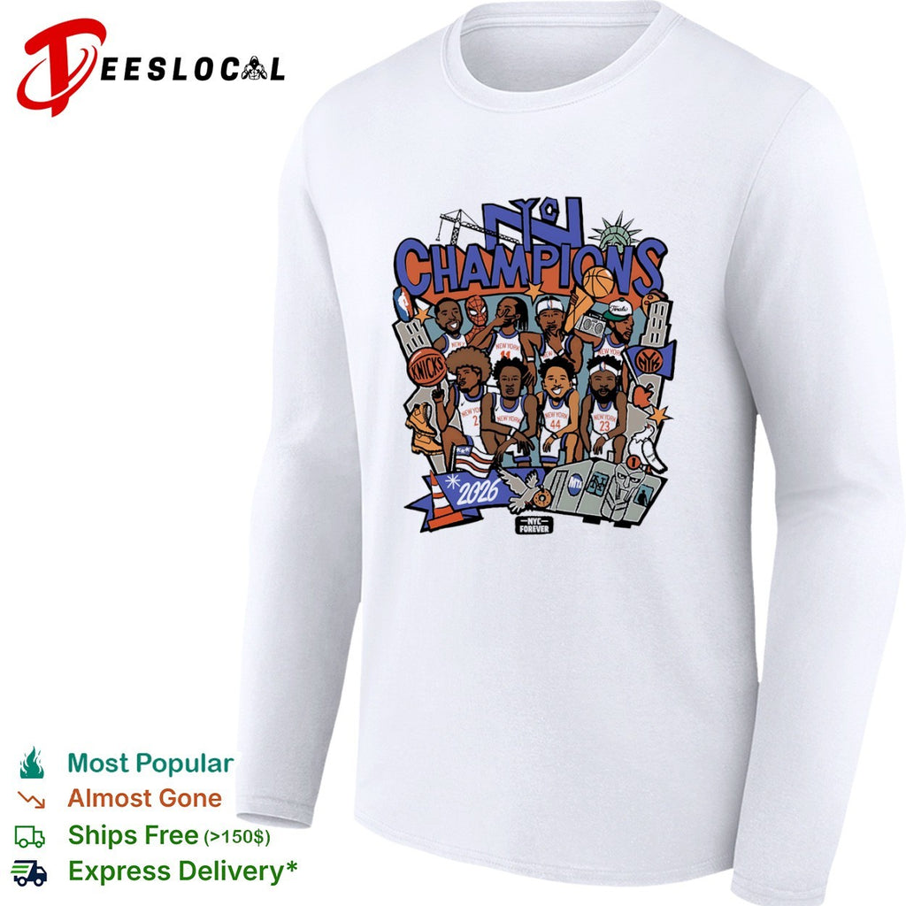 New York Knicks NBA NYC Champions 2026 NYC Forever shirt