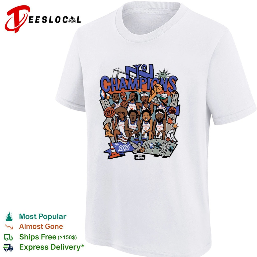 New York Knicks NBA NYC Champions 2026 NYC Forever shirt