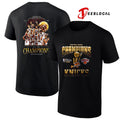 New York Knicks NBA champions team graphic trophy shirt